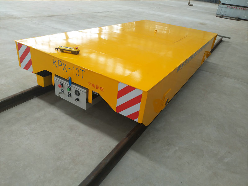 Przemysłowy 10 Ton Motorized Rail Transfer Trolley Cart
