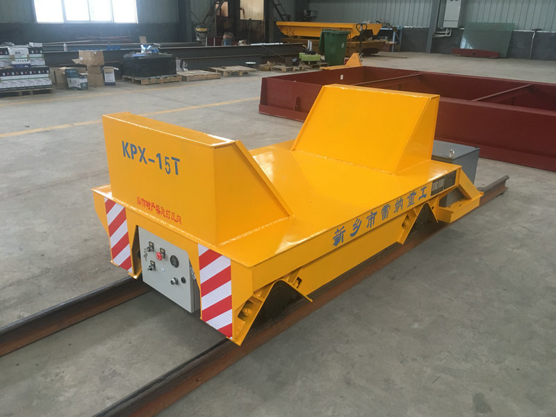 15 Tons Steel Coil Battery Rail Transfer Cart