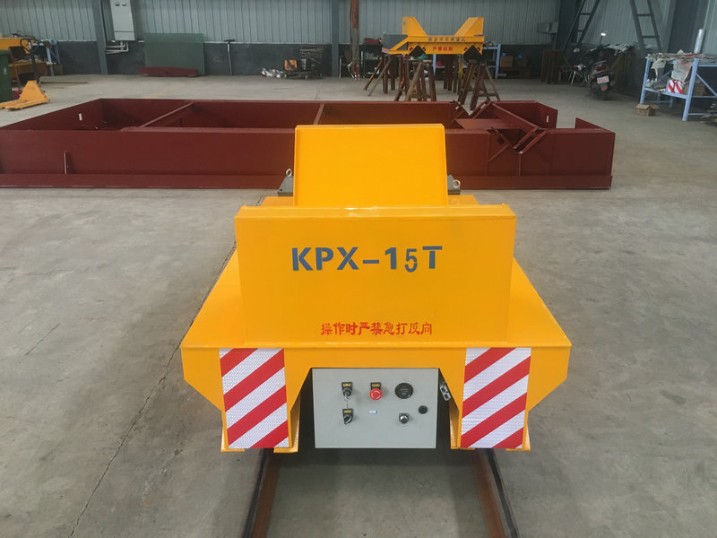 15 Tons Steel Coil Battery Rail Transfer Cart